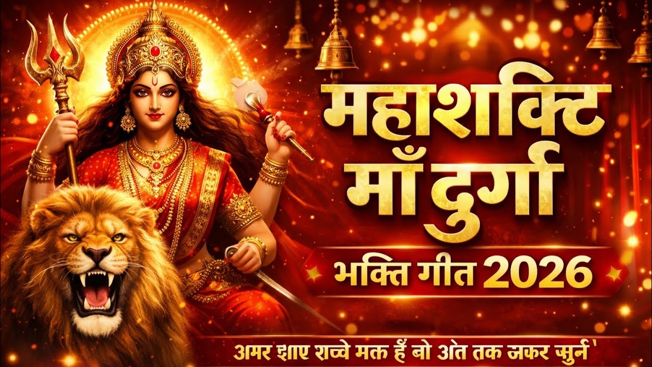 महाशक्ति माँ दुर्गा 🙏 | Powerful Navratri Bhakti Song 2026 | Jai Mata Di | SANATAN BHAKTI FX ⚜️