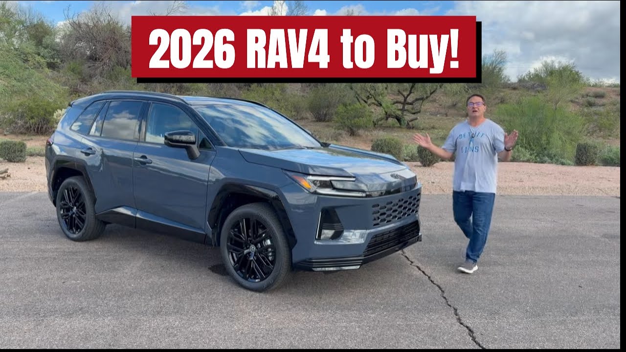 2026 Toyota RAV4 XSE: Sport Look & Feel with 2 Configurations!