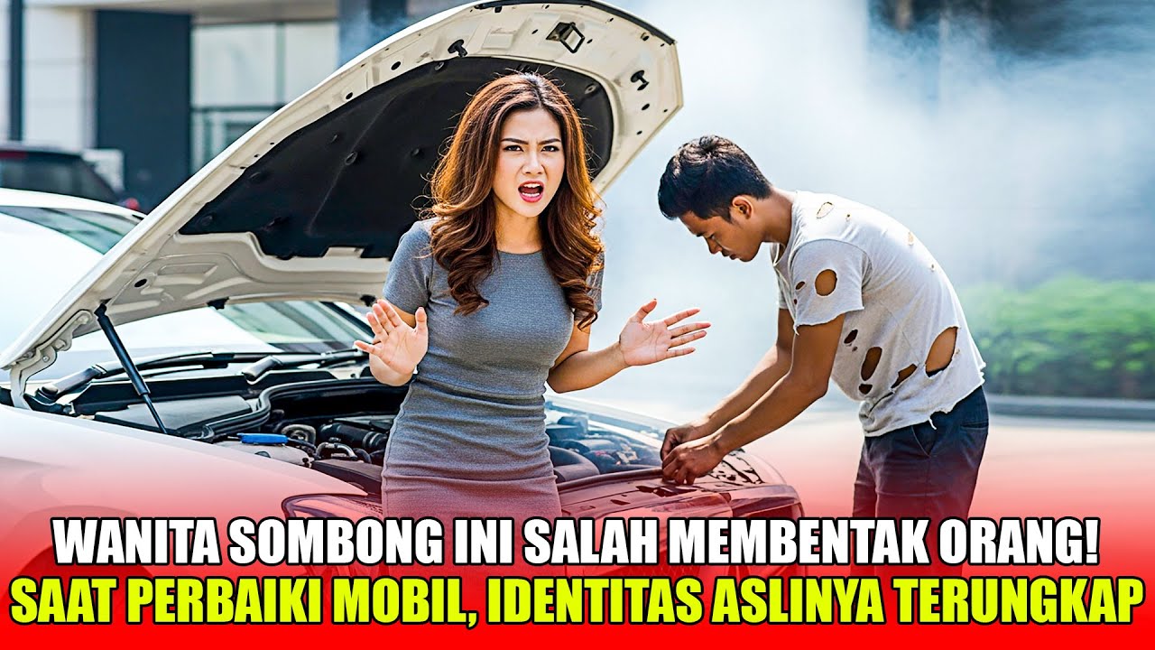 Gembel Dicaci Maki Saat Menyentuh Mobil Mahalnya, Kini Wanita Itu Menangis Menyesal