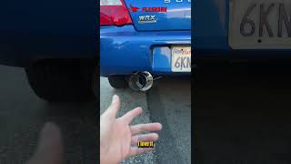 Impreza WRX — How good does this exhaust sound? 🔥
