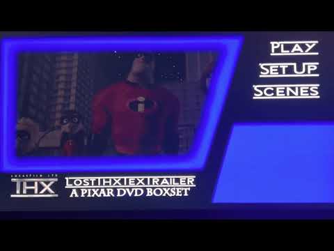 The Rare THX Trailer Made By Disney Pixar Dvd Menu