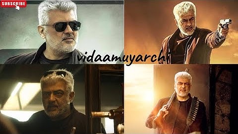 Ak Anthem😈 x vidaamuyarchi|💪 Mass|WhatsApp status|Ajith Kumar|Trisha Krishnan  #trending