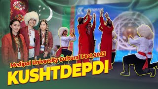 Kushtdepdi | Turkmen Students in Istanbul Medipol University International Cultural Fest 2023