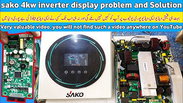 Sako solar inverter fault 32 | hybrid solar inverter error 32 | Sako solar inverter display error 32
