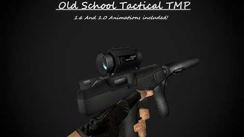 Counter-Strike | Old-School - Tactical Steyr TMP