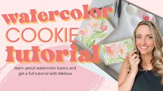 Episodio 37: Tutorial de galletas con acuarela [Consejos y trucos para pintar sobre galletas]