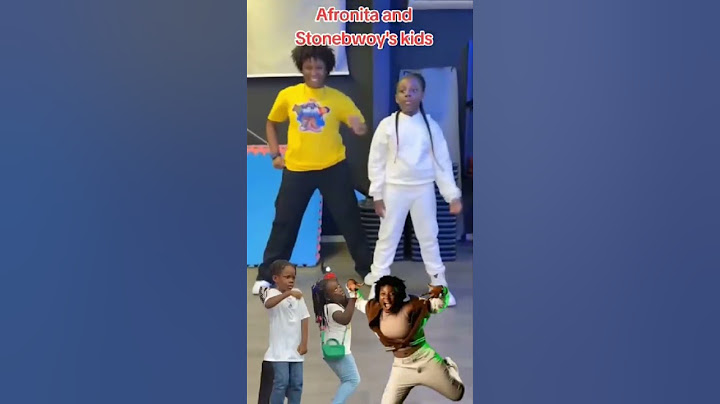 @Stonebwoy ‘s adorable kids join @afronitaaa on JEJEREJE dance challenge #stonebwoy #jejereje #1
