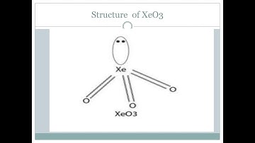 Structure of XeO3 (p-Block Elements)