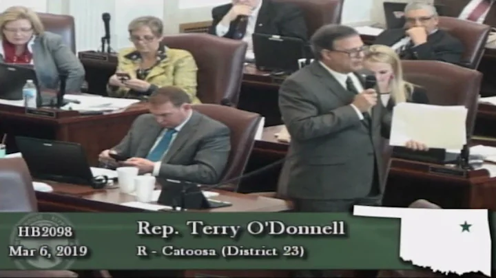 Rep. Terry O'Donnell presents HB 2098 on March 6, ...