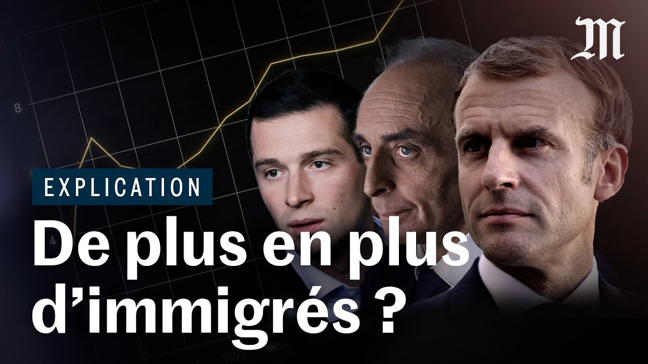 Immigration : y a-t-il de plus en plus d’immigrés en France ?