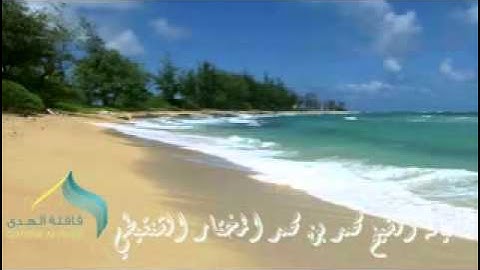 تلاوة مؤثرة الشيخ محمد المختار الشنقيطي