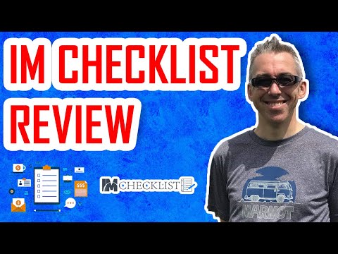 IM ചെക്ക്‌ലിസ്റ്റ് അവലോകനം - 👁 സ്റ്റഫ് ചെയ്യുന്നതിനായി ചെയ്യേണ്ട ലിസ്റ്റുകൾ എങ്ങനെ ഉപയോഗിക്കാം 👁