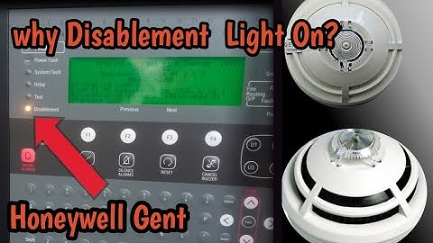 Honeywell Gent Disablement Light Shown | Disablement ki Light On hony ki Reason gent Fire system