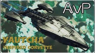 no man's sky - corvette - AvP Yautcha /Predator ship