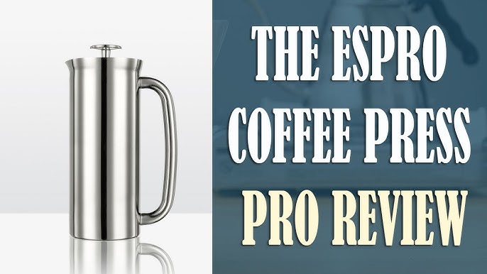 Espro 1232C P5 French Press 32 Ounce Glass/Stainless Steel