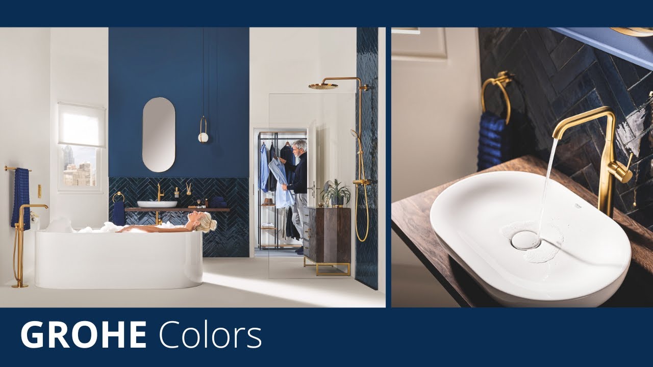 Grohe Color Chart GROHE COLORS: kolekcja armatury łazienkowej i akcesoriów w kolorach ...