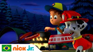 Patrulha Canina | Os filhotes vão acampar! | Nick Jr. em Português screenshot 2