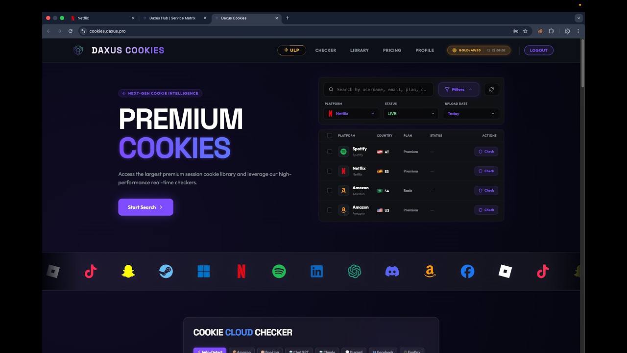 Checker Gui Daxus PRO: The Ultimate Netflix Cookie Checker GUI (2026 Edition) - YouTube