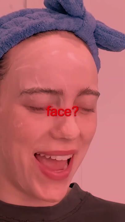 😳 Billie Eilish: “I Was So Rough With My Face!” 🧴