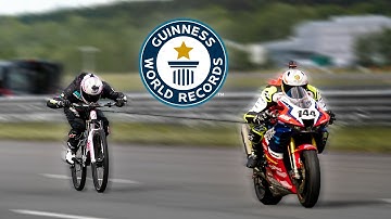 Fastest Towed Bicycle - Guinness World Records