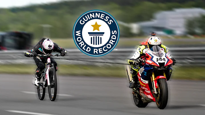 Fastest Towed Bicycle - Guinness World Records - DayDayNews