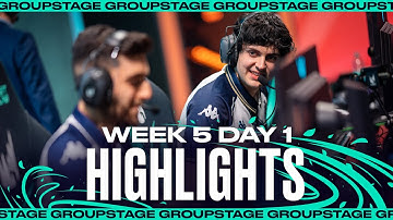 Full Day Highlights | W5 D1 | LEC Spring 2023