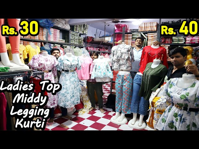 Ladies Top, Middy, Legging, Gandhi Nagar Wholesale Market in Delhi