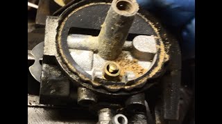 Fixing a John Deere 214 14hp Kohler k321 Ethanol Vs Carb