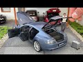 1:18 Aston Martin Rapide 6.0 V12 2010, Concours blue - Autoart [Unboxing]