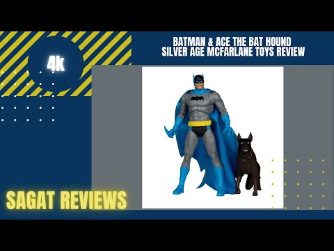 Batman & Ace The Bat Hound Silver Age Mcfarlane Toys