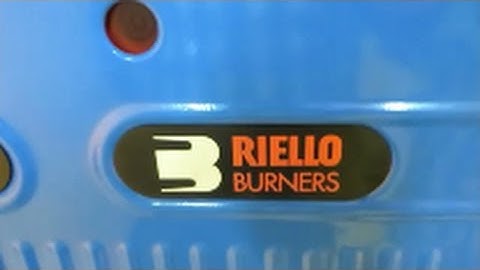 Riello oil burner training series # 1
