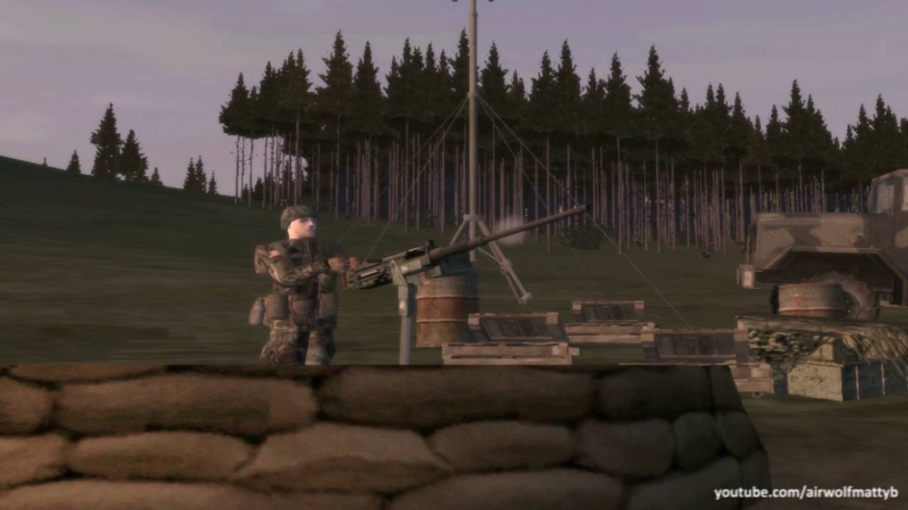 Ambush time, no doubt about it! - Airwolf Operation Flashpoint Video