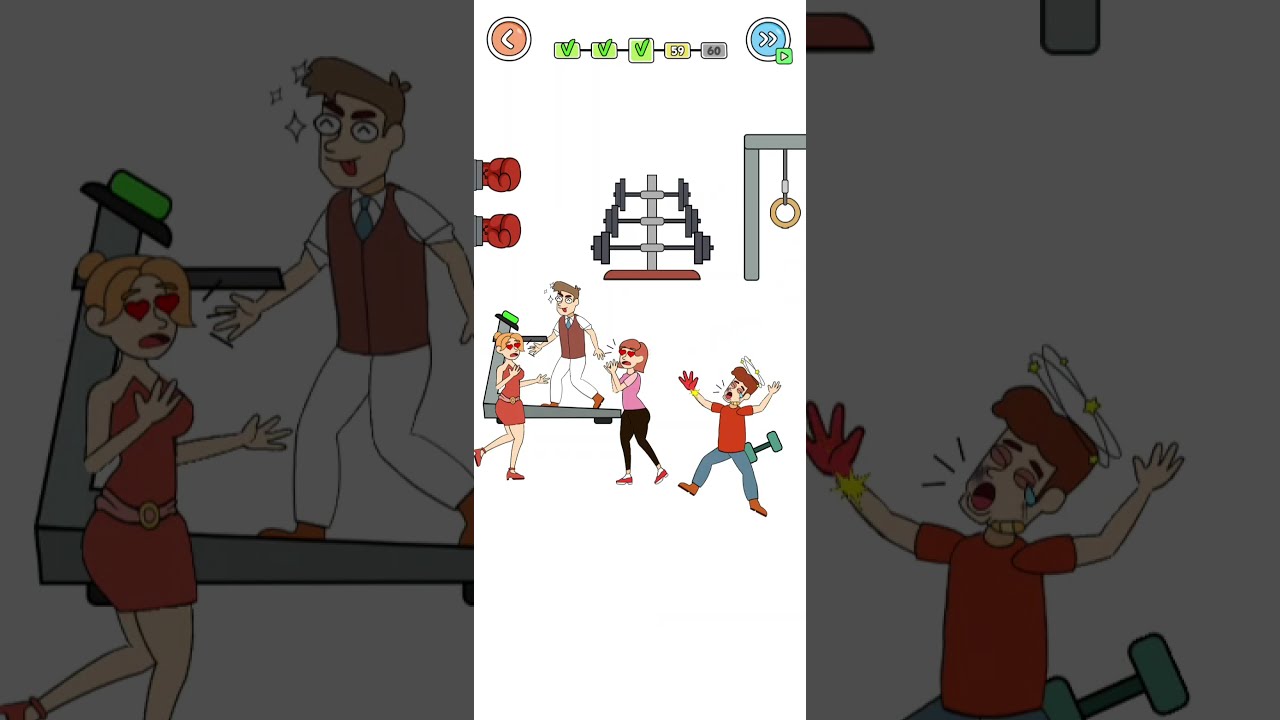 Thief puzzle 4 || Level   59  ,( iOS, Android ) 