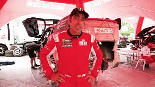 Sebastien Loeb & Nani Roma look back at stage on of Baja Aragon