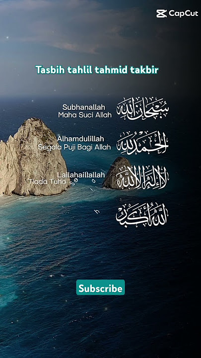 Tasbih, tahmid, tahlil, takbir #allah #tasbih#tahmid#tahlil#takbir