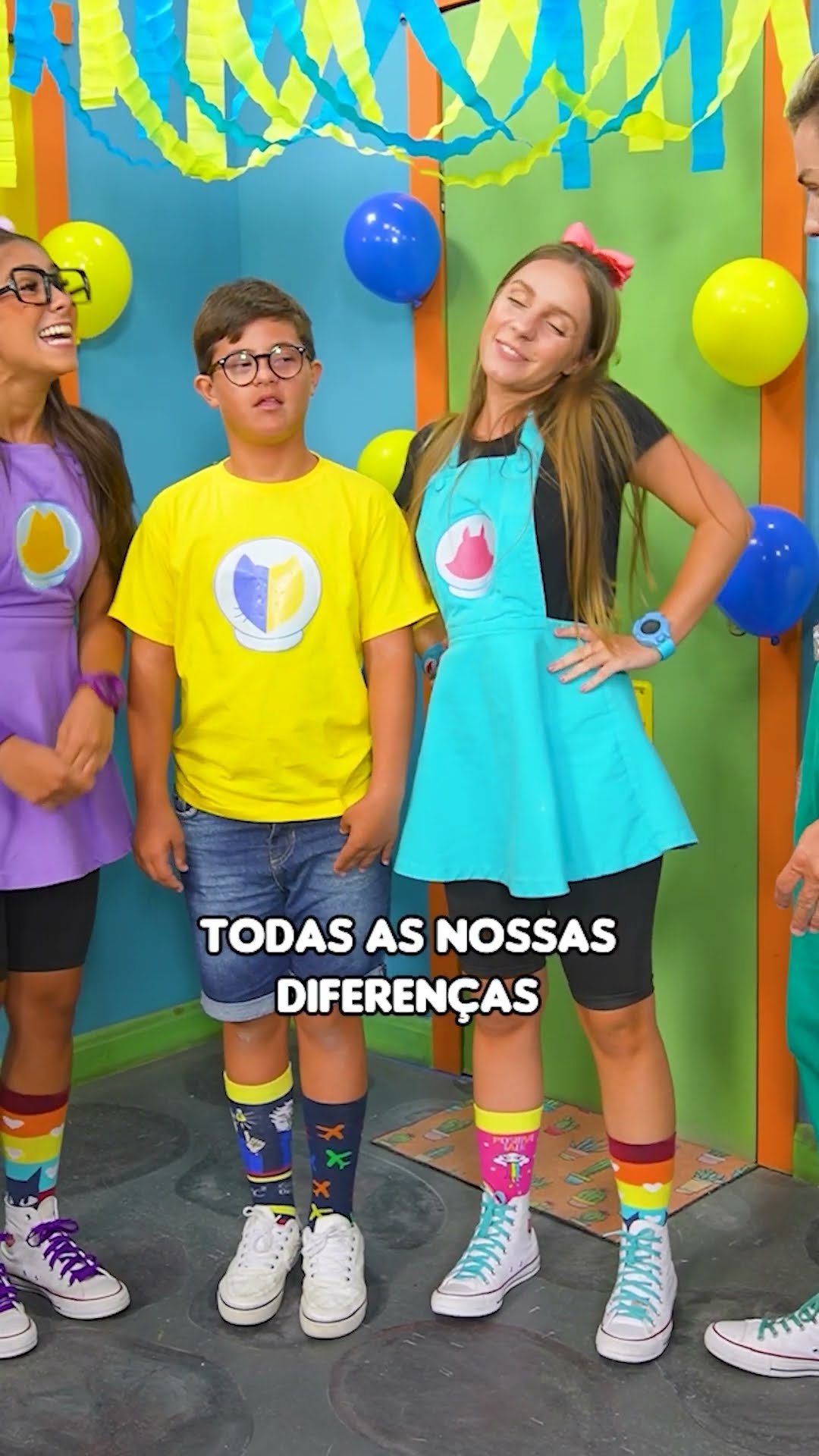 Turma do Gato Galactico Celebra o Dia Internacional Síndrome de Down