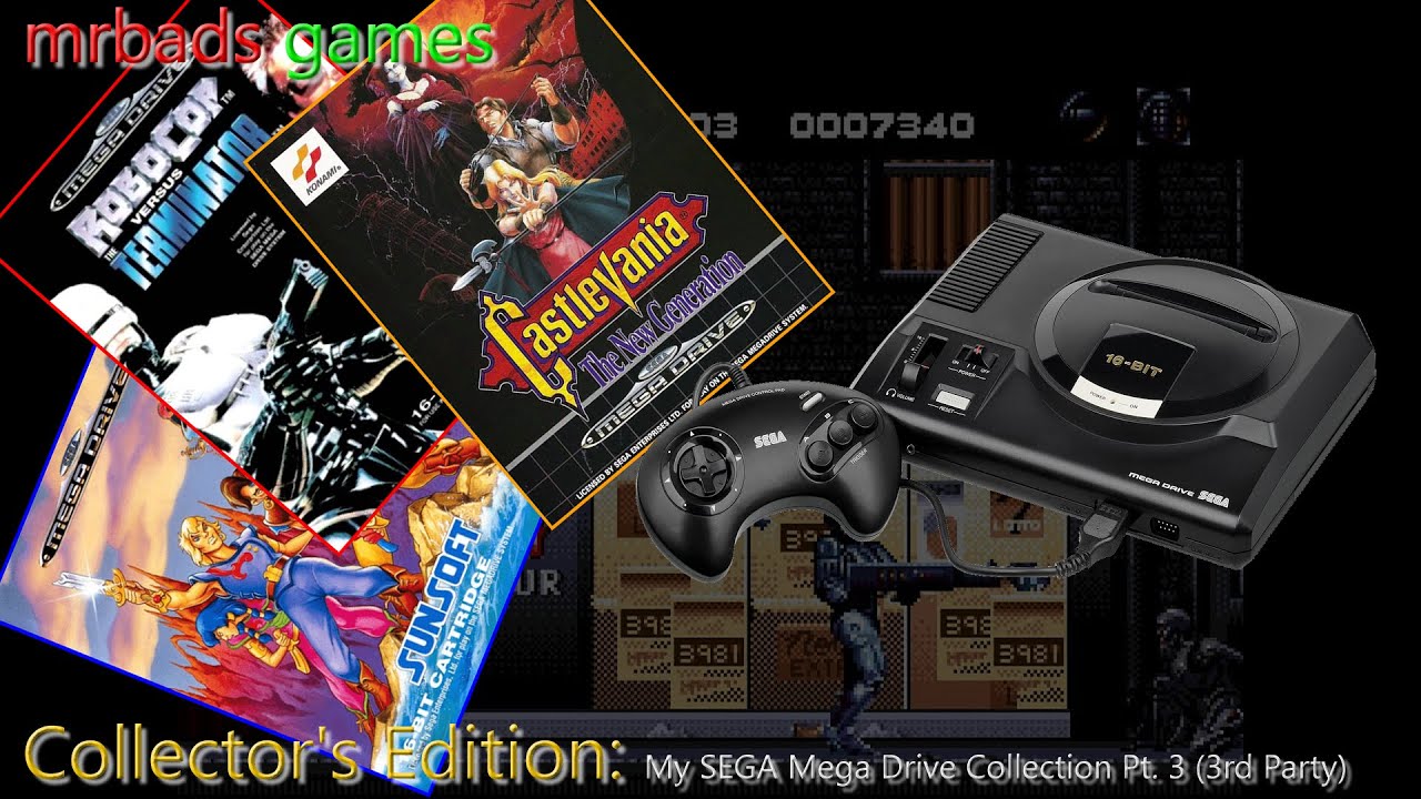 SEGA Mega Drive Collection | Part 3 | 3rd Party - YouTube