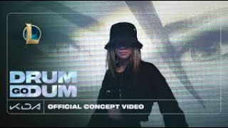 K/DA - DRUM GO DUM ft. Aluna, Wolftyla, Bekuh BOOM (Official Concept Video - Starring Bailey Sok)