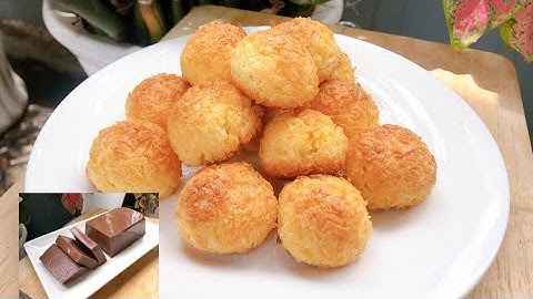 Bánh Dừa Nướng Và Thạch Socola Sữa Dễ Làm Tại Nhà | Chị Mía