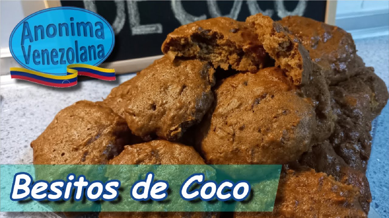 Besitos de Coco Venezolano - RECETA PASO A PASO - YouTube