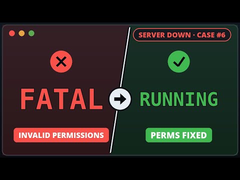 PostgreSQL Won't Start | "Data Directory Has Invalid Permissions", Solved Live (Case 6)