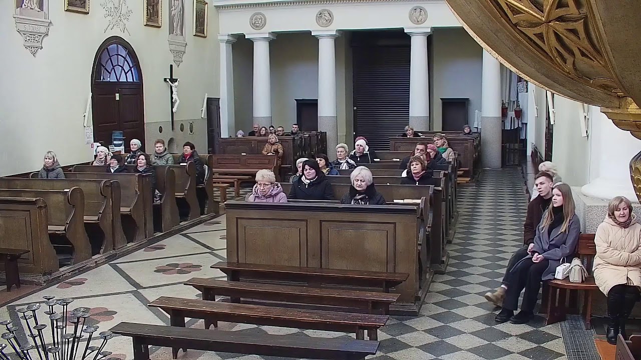 7.03.2026  Subota   Msza św. o 18.00 w Sanktuarium  Jezusa Frasobliwego w Rosi