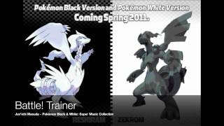 Pokemon Black and White Music Trainer Battle