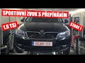 Škoda Octavia 1.8 TSI - výfuková klapka DCar.cz