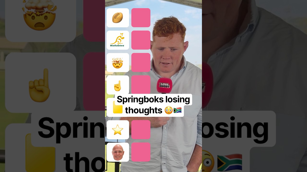 Full time thoughts 👆🇿🇦 Springboks fans - what did you make of that match? 💬 #rugby #springboks