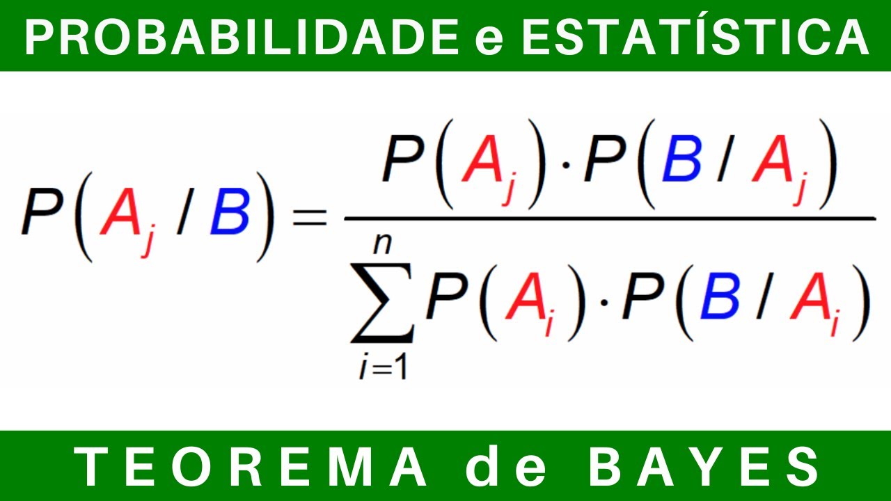 PROBABILIDADE e ESTATÍSTICA 📊 TEOREMA de BAYES 