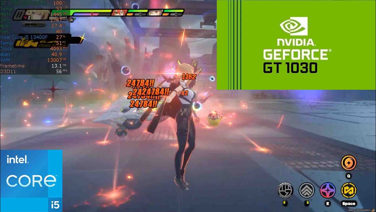 Zenless zone zero GT1030 - YouTube