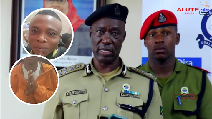 ALIESAMBAZA TAARIFA ZA UONGO BINTI ALIYELAWITIWA_  ANASWA NA JESHI LA POLISI