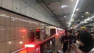 【首次拍攝迪士尼貓狗主題列車】台北捷運C381型迪士尼貓狗主題彩繪列車往淡水進出中正紀念堂站（517\/518）