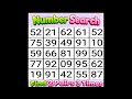 【Number Search】👀 Only 1% Can Solve This!【Number IQ Test】 🧠#quiz #brain #brainexercise